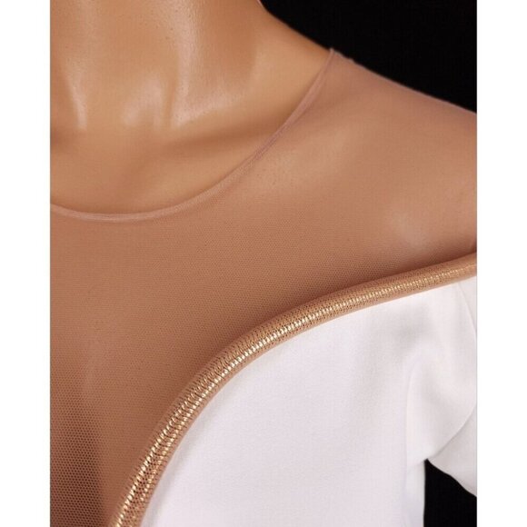 Stella McCartney Lara Stretch-Cady Gown Size 42 US 6 S White Womens $3470 - Picture 4 of 16